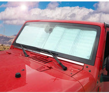 For Jeep Wrangler TJ JK JKU Windshield Sunshade Heat Shield Sun Visor Mat RT-TCZ