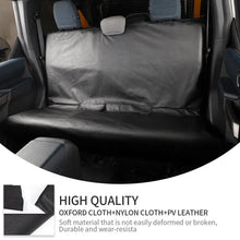 For Jeep Wrangler TJ JK JL JT /14+ Cherokee /16+Renegade/11-20 Grand Cherokee/17+ Compass Pet Mat Car Rear Seat Cover Protector RT-TCZ