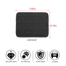 For Jeep Wrangler TJ JK JL JT/ Grand Cherokee/ Cherokee/ Renegade/ Compass/ Patriot Tactical Hanging Board Storage Door Pocket RT-TCZ