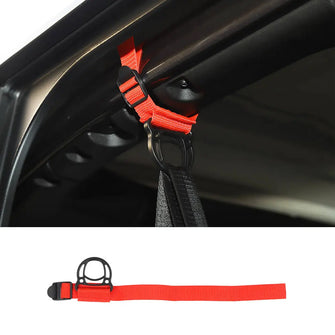 For Jeep Wrangler TJ JK JL JT Roll Bar Coat And Hat Hanger Clothes Hook 37.5 CM RT-TCZ