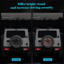 For Jeep Wrangler TJ JK JL Spare Tire Brake Light Rear Tail Light Third Brake Light RT-TCZ