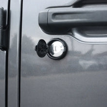 For Jeep Wrangler TJ JK JL & Gladiator JT Car Door Key Jack Cover Trim Cover Black RT-TCZ