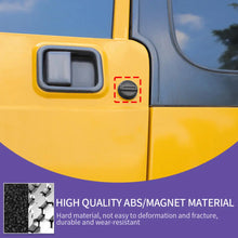 For Jeep Wrangler TJ JK JL & Gladiator JT Car Door Key Jack Cover Trim Cover Black RT-TCZ