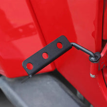 For Jeep Wrangler TJ JK JL & Gladiator JT Door Front Foot Rest Pedal Kick Pegs Panel Bezels  (Circular Hole) RT-TCZ