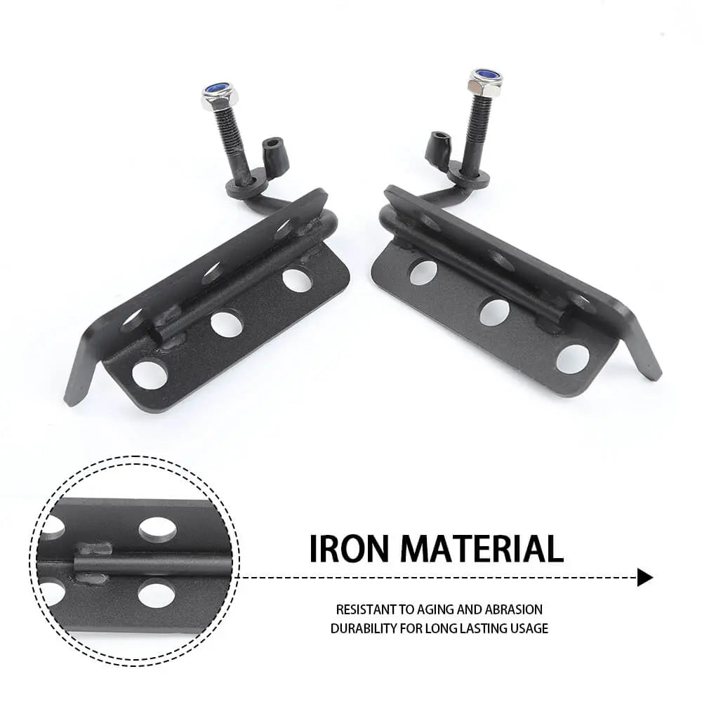 For Jeep Wrangler TJ JK JL & Gladiator JT Door Front Foot Rest Pedal K ...
