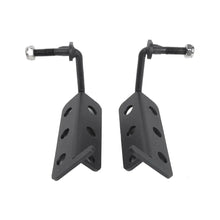 For Jeep Wrangler TJ JK JL & Gladiator JT Door Front Foot Rest Pedal Kick Pegs Panel Bezels  (Circular Hole) RT-TCZ