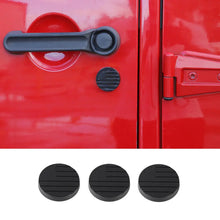 For Jeep Wrangler TJ JK JL & Gladiator JT Door Lock Key Hole Cover Trim RT-TCZ