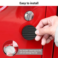 For Jeep Wrangler TJ JK JL & Gladiator JT Door Lock Key Hole Cover Trim RT-TCZ