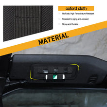 For Jeep Wrangler TJ JK JL & Gladiator JT Sun Visor Mount Tactical Bag Insert Modular Storage Utility Admin Pouch Pen Holder RT-TCZ