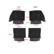 For Jeep Wrangler TJ JK JL & Gladiator JT Window Sunshade Mesh Anti Insect Net Cover RT-TCZ