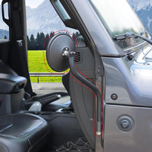 For Jeep Wrangler YJ/JK/JL/JT/TJ Car Door Side Glass Rearview Mirrors RT-TCZ