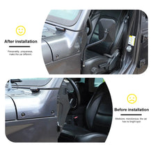 For Jeep Wrangler YJ/JK/JL/JT/TJ Exterior A-Pillar Hinge Square Mirror RT-TCZ