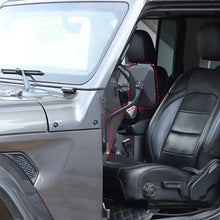 For Jeep Wrangler YJ/JK/JL/JT/TJ Exterior A-Pillar Hinge Square Mirror RT-TCZ