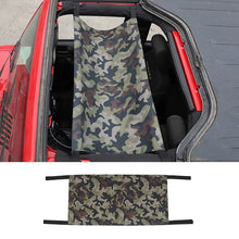 For Jeep Wrangler YJ TJ JK JKU JL JLU JT Car Roof Hammock Cargo Net Sunshade RT-TCZ