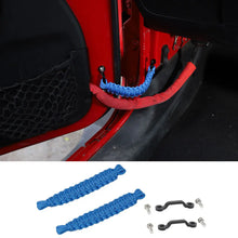 For Jeep Wrangler YJ TJ JK JKU JL JLU & Gladiator JT 4 x Door Limiting Strap & Stopper Straps RT-TCZ