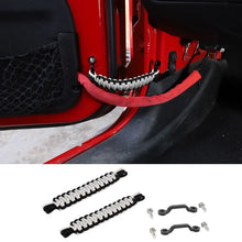 For Jeep Wrangler YJ TJ JK JKU JL JLU & Gladiator JT 4 x Door Limiting Strap & Stopper Straps RT-TCZ