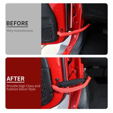 For Jeep Wrangler YJ TJ JK JKU JL JLU & Gladiator JT 4 x Door Limiting Strap & Stopper Straps RT-TCZ