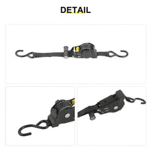 For Universal Car Cargo Fixed Straps Automatic Recycling Tensioner Accessories RT-TCZ