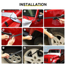For Universal Car Front Engine Hood Rear Tailgate Dust Cover RT-TCZ