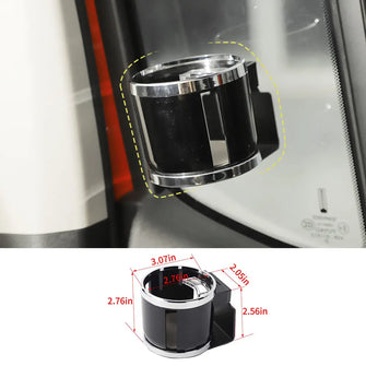 For Universal Car Multi-functional Practical Water Cup Holder Black RT-TCZ