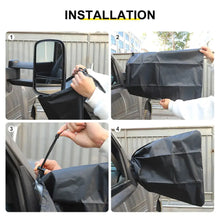 For Universal Car Side View Mirror Cover Rearview Snow Ice Protection Cover (2 pcs) RT-TCZ
