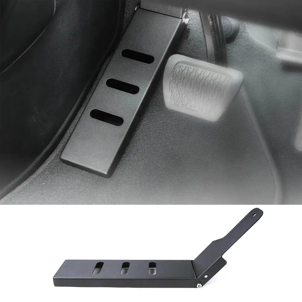 jeep tj dead pedal RT-TCZ Left Side Foot Rest Dead Pedal for 2018+ Jeep Wrangler JL JLU, 2020+ Gladiator JT