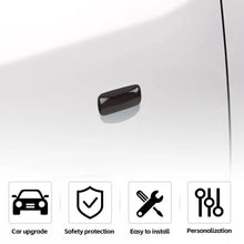 For Jeep Patriot/Compass 2008-2016/Grand Cherokee 2011-2020 LED Side Marker Turn Signal Lights Covers Trim Blackened RT-TCZ