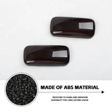 For Jeep Patriot/Compass 2008-2016/Grand Cherokee 2011-2020 LED Side Marker Turn Signal Lights Covers Trim Blackened RT-TCZ