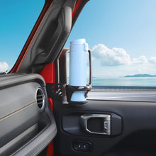 For 2018+ Jeep Wrangler JL & Gladiator JT Interior Front Door Mount Water Cup Holder Bracket (2 pcs) RT-TCZ