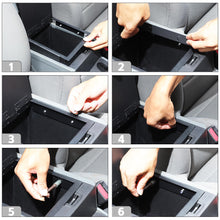 For 2007-2010 Jeep Wrangler JK Metal Center Console Armrest Box Safety Panel Cover RT-TCZ