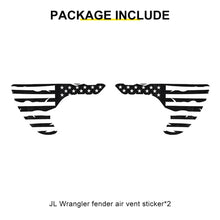 For 2018+ Jeep Wrangler JL & Gladiator JT Exterior Front Leaf Fender Sticker Trim Cover (2 pcs) RT-TCZ