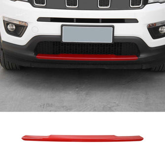 For 2017-2020 Jeep Compass Front Bumper Face Bar Trim Molding Step Pad RT-TCZ