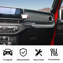 For 2024+ Jeep Wrangler JL & Gladiator JT Iron Co-pilot Handle Cell Phone Holder Stand RT-TCZ