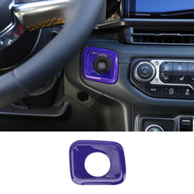 For 2024+ Jeep Wrangler JL One-Button Start Switch Cover Panel Trim RT-TCZ