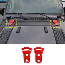 For 2018+ Jeep Wrangler JL JLU Exterior Decoration Cover Frame Trim Red RT-TCZ