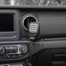 For 2018-2023 Jeep Wrangler JL & Gladiator JT Interior Walkie Talkie Mount Bracket Stand Accessories RT-TCZ