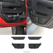 For 2018+ Jeep Wrangler JL & Gladiator JT Interior Car Front Rear Door Mesh Storage Bag RT-TCZ