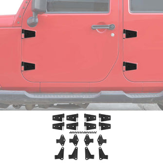 For Jeep Wrangler JK 2007-2017 US Flag Inner &Outler Car Door Hinge Trim Original Accessories 2/4-Door RT-TCZ