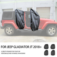 RT-TCZ Hard Door Storage Bag With Handle For Jeep Wrangler TJ JK JKU JL JLU & Gladiator JT Accessories