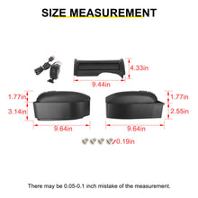 For 2011-2018 Jeep Wrangler JK Interior Center Console Gear Shift Storage Box Tray Organizer (3 pcs) RT-TCZ