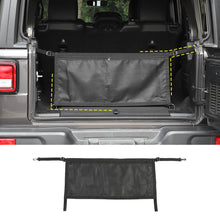For Jeep Wrangler JK JL Interior Rear Trunk Cargo Shielded Isolation Net Cover RT-TCZ