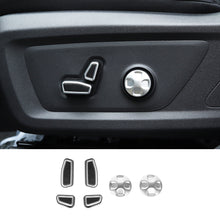 For Jeep Grand Cherokee 2011-2021/Jeep Cherokee 2014-2021/Jeep Grand Commander 2018-2021 6x Seat Adjustment Button Switch Cover Trim Kit (Red) RT-TCZ