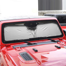 For Jeep Wrangler TJ JK JL JT Front Windshield Sun Shade Heat Shield UV Visor RT-TCZ