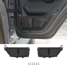 For 2018+ Jeep Wrangler JL & Gladiator JT Interior Car Front Rear Door Mesh Storage Bag RT-TCZ