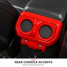 For 2018–2023 Jeep Wrangler JL & Gladiator JT – ABS Dashboard, Steering Wheel & Console Full Set Covers 42 PCS Interior Trim Kit RT-TCZ