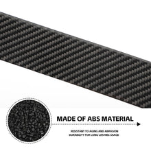 For 2007-2010 Jeep Wrangler JK Carbon Fiber Interior Window Decor Strips Cover Trim RT-TCZ