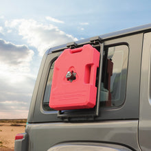For 2018+ Jeep Wrangler JL Exterior Car Rear Window Mount Climbing Ladder Water/Gal Tank Accessories RT-TCZ