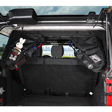 For Jeep Wrangler JK JL 4-Door Version Interior Roll Bar Storage Bag Organizer Multi-Pocket  Accessories RT-TCZ