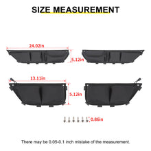 For 2018+ Jeep Wrangler JL & Gladiator JT Interior Car Front Rear Door Mesh Storage Bag RT-TCZ