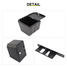 For 2024+ Jeep Wrangler JL 4-Door Version Interior Rear Cargo Safe Box Storage Combination Key Lock RT-TCZ